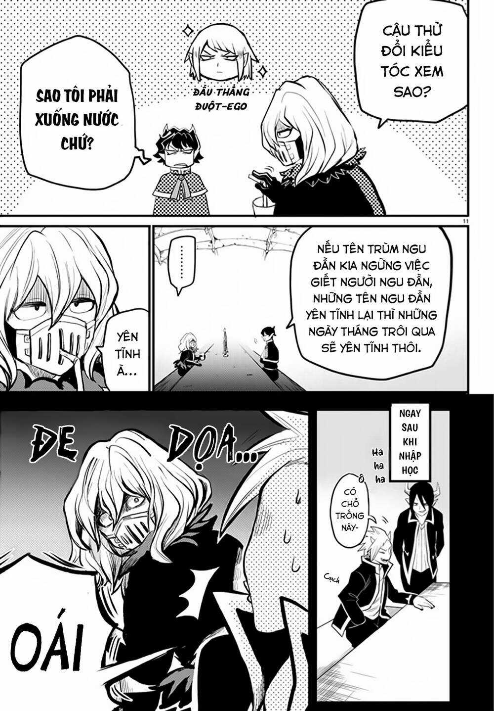 Marimashita! Iruma-Kun: Ngoại Truyện Kalego Chapter 1 trang 12