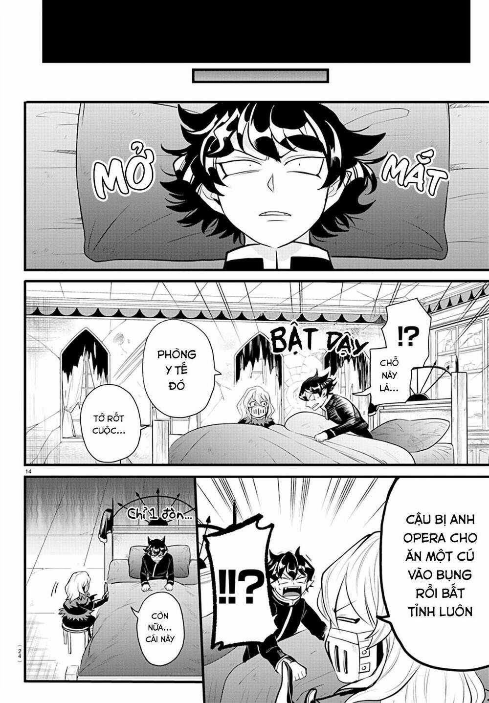 Marimashita! Iruma-Kun: Ngoại Truyện Kalego Chapter 3 trang 14