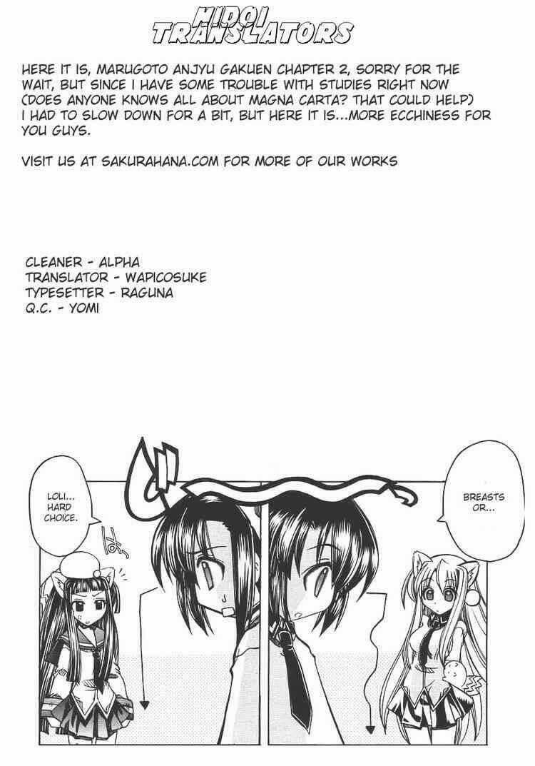 Marugoto Anjuy Gakuen Chapter 2 trang 24