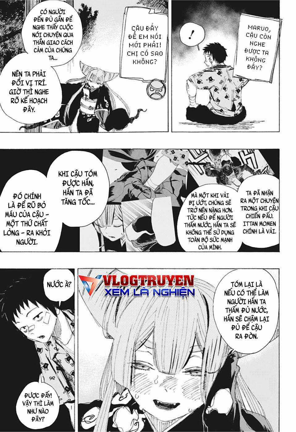 Maruo Và Urara - Yêu Ma Tranh Bá Chapter 16 trang 7
