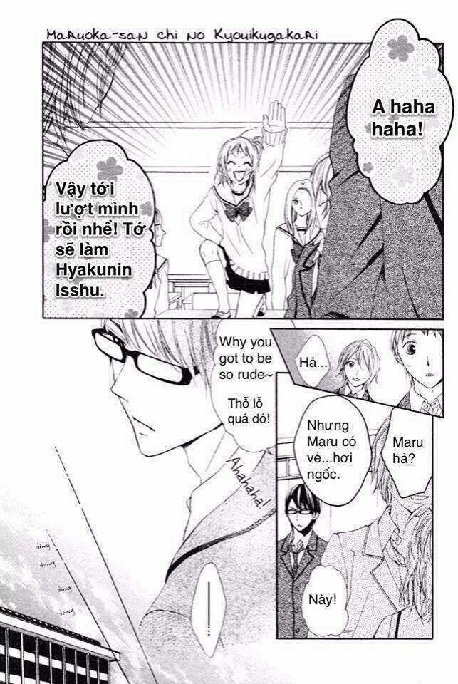 Maruoka-san Chi no Kyouikugakari Chapter 2 trang 14