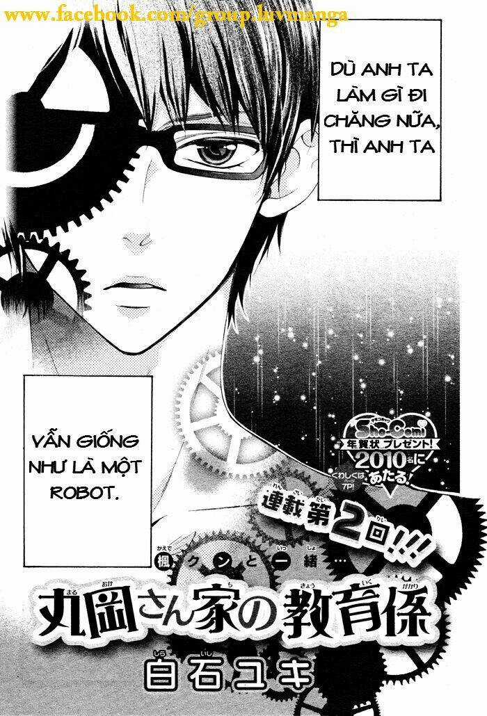 Maruoka-san Chi no Kyouikugakari Chapter 2 trang 2