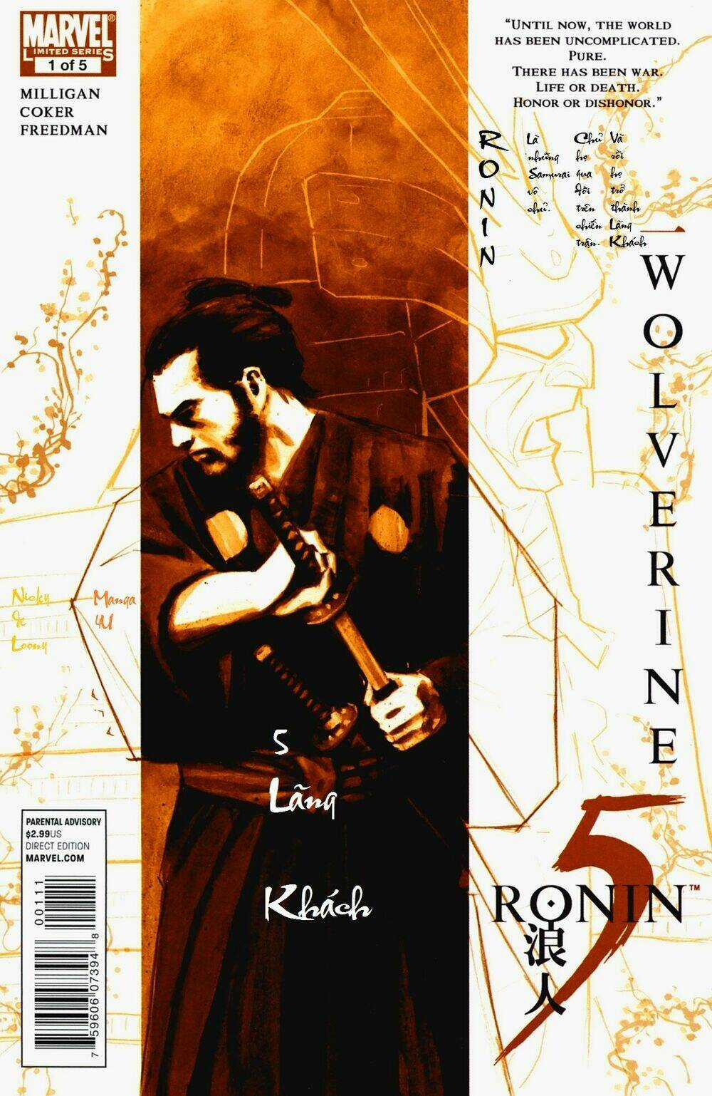 Marvel 5 Ronin Chapter 1 trang 2