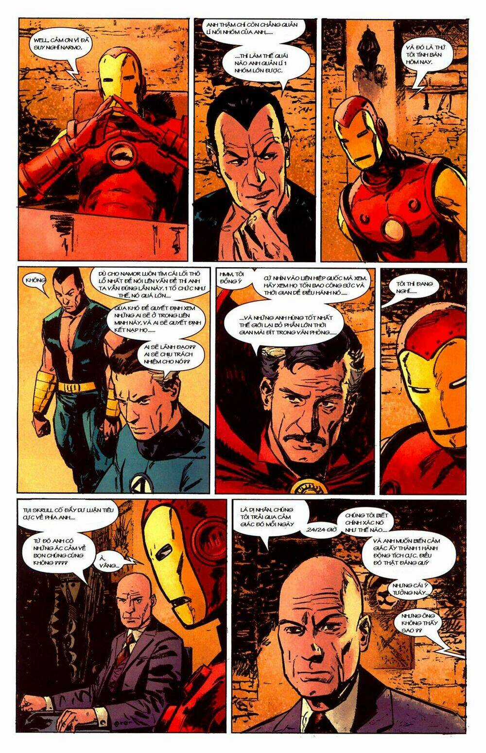 Marvel Civil War Full Events Chapter 4 trang 4