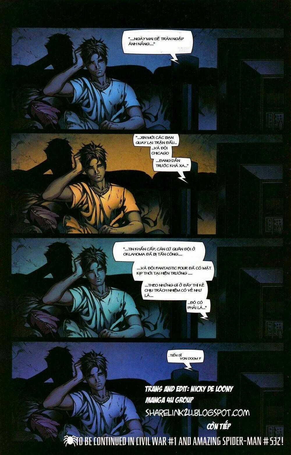 Marvel Civil War Full Events Chapter 5 trang 22