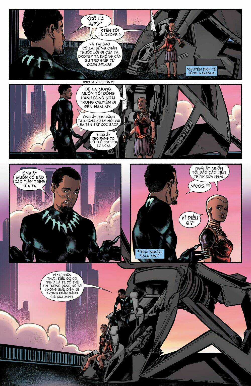 Marvel's Black Panther Prelude - Hoàng Đế Báo Đen Tiền Dẫn Chapter 1 trang 12