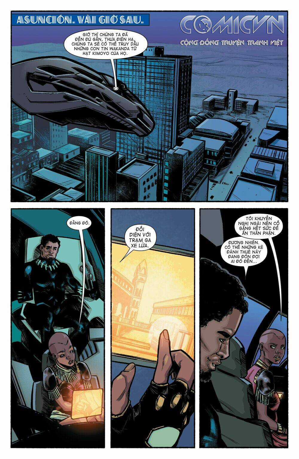 Marvel's Black Panther Prelude - Hoàng Đế Báo Đen Tiền Dẫn Chapter 1 trang 13
