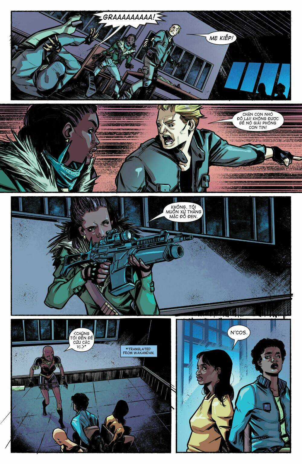 Marvel's Black Panther Prelude - Hoàng Đế Báo Đen Tiền Dẫn Chapter 1 trang 15