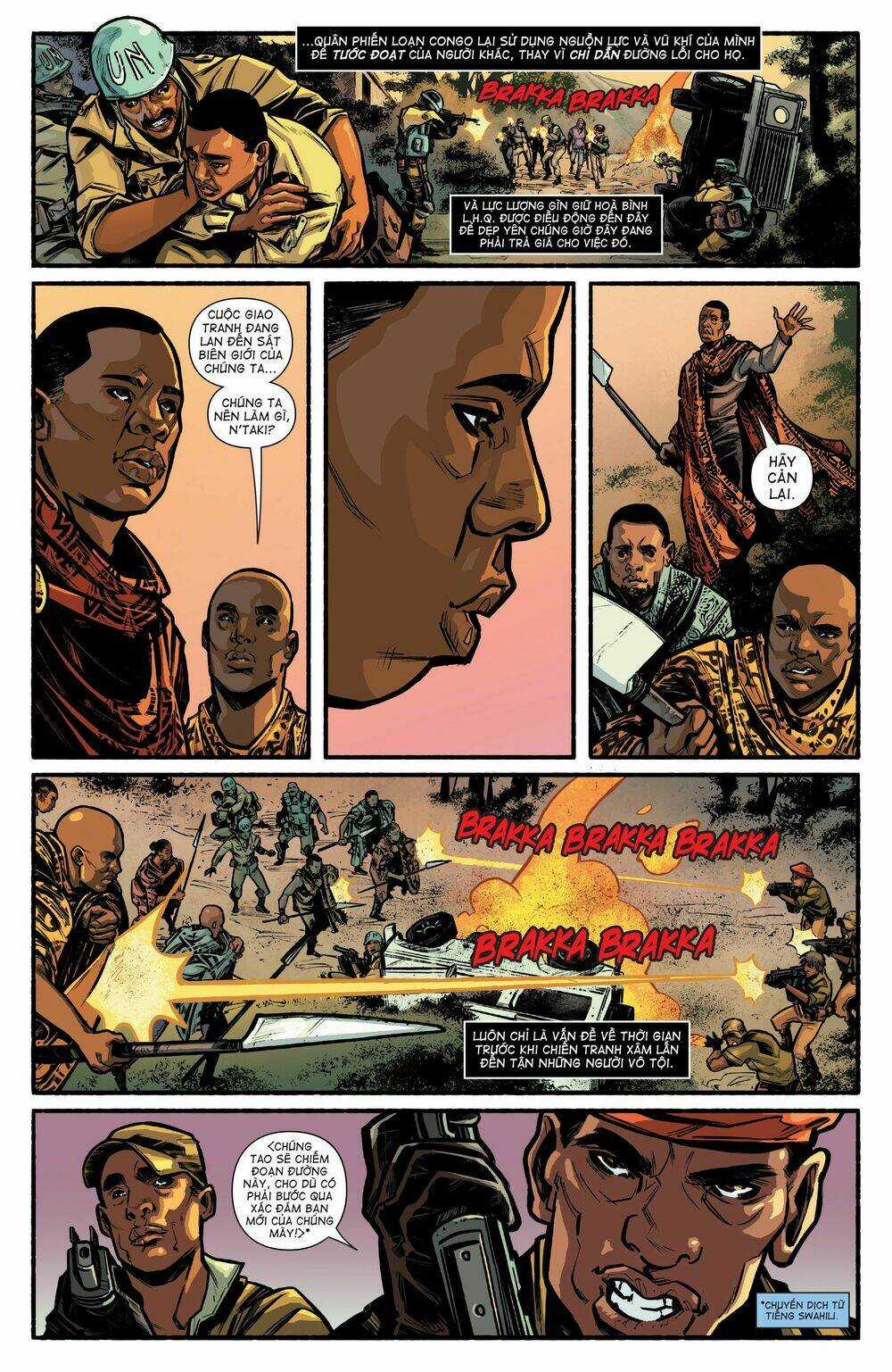 Marvel's Black Panther Prelude - Hoàng Đế Báo Đen Tiền Dẫn Chapter 1 trang 2