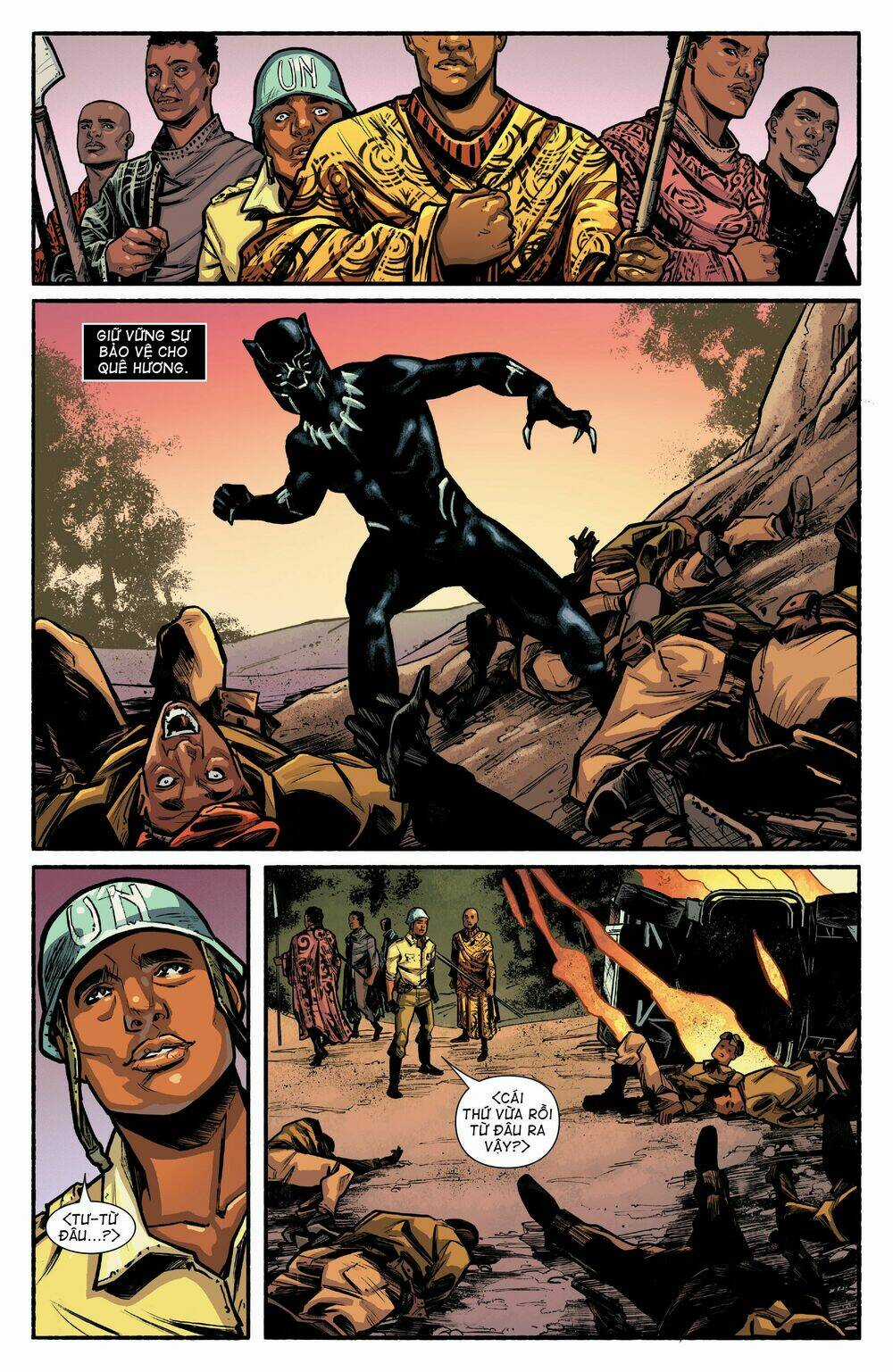 Marvel's Black Panther Prelude - Hoàng Đế Báo Đen Tiền Dẫn Chapter 1 trang 4