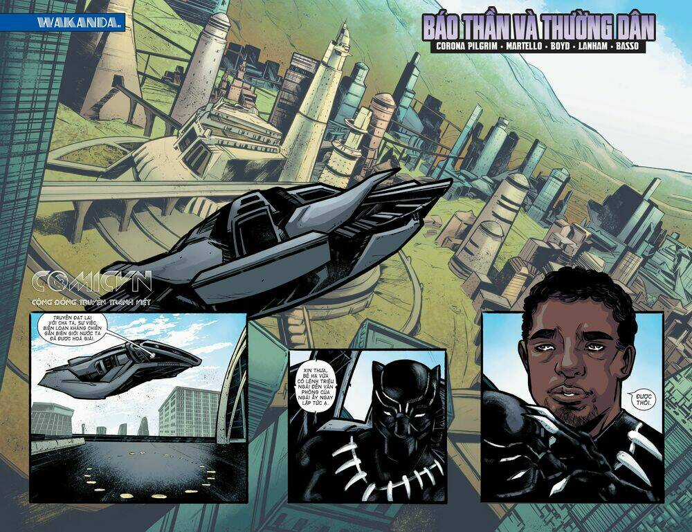 Marvel's Black Panther Prelude - Hoàng Đế Báo Đen Tiền Dẫn Chapter 1 trang 5