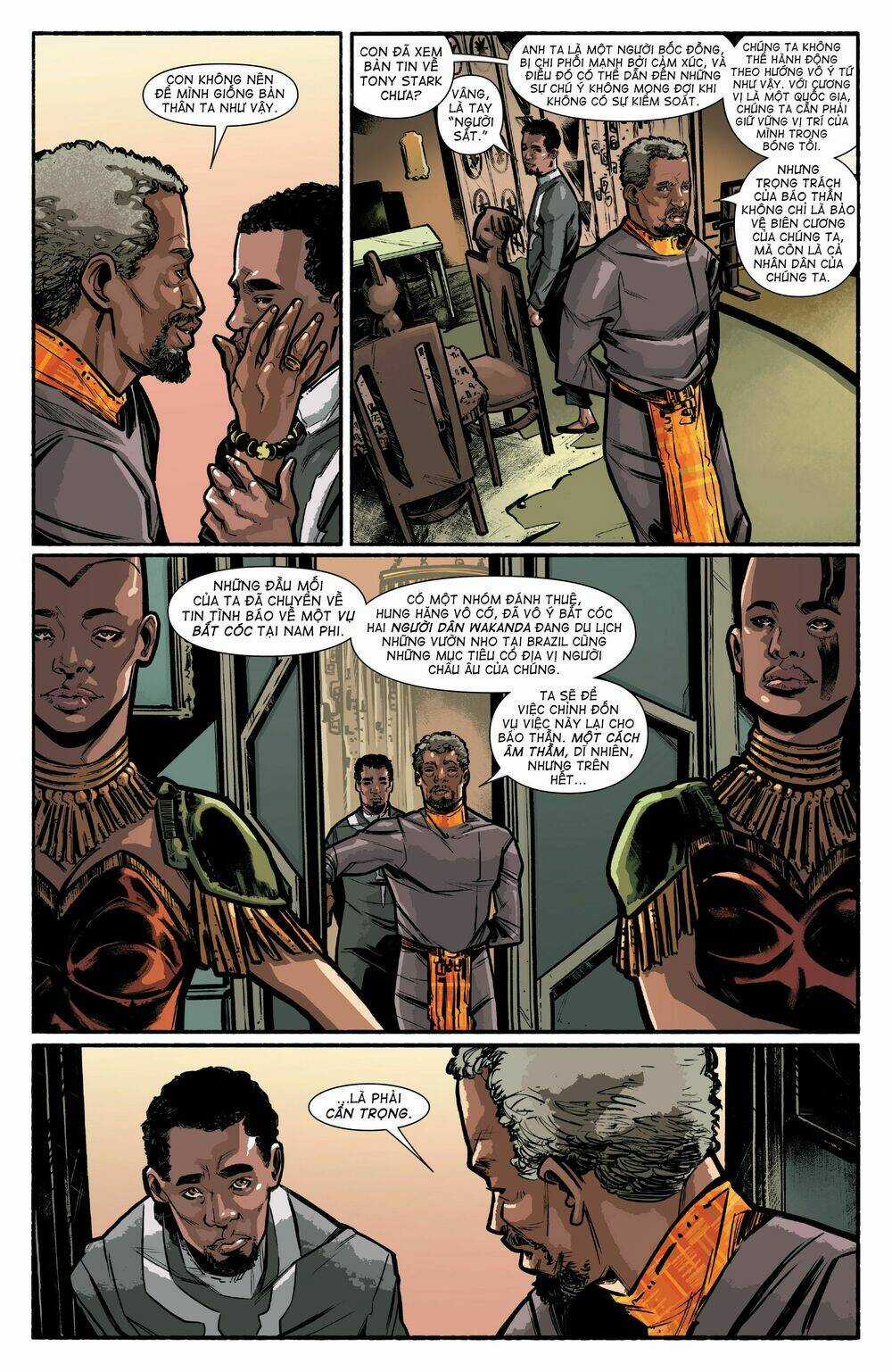 Marvel's Black Panther Prelude - Hoàng Đế Báo Đen Tiền Dẫn Chapter 1 trang 7