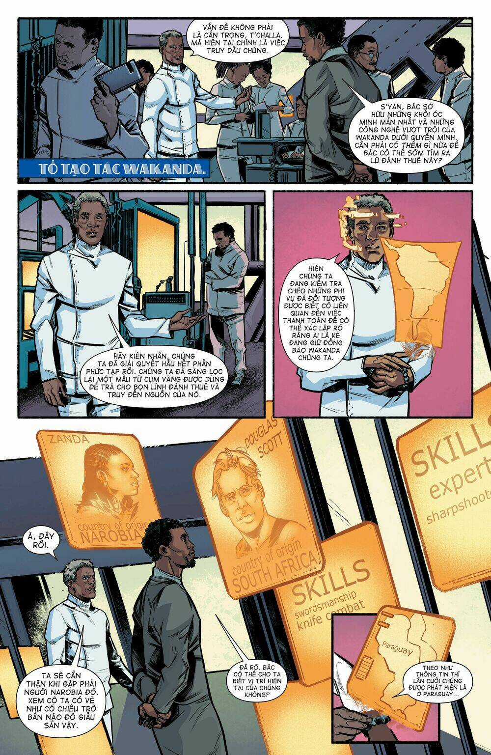 Marvel's Black Panther Prelude - Hoàng Đế Báo Đen Tiền Dẫn Chapter 1 trang 8