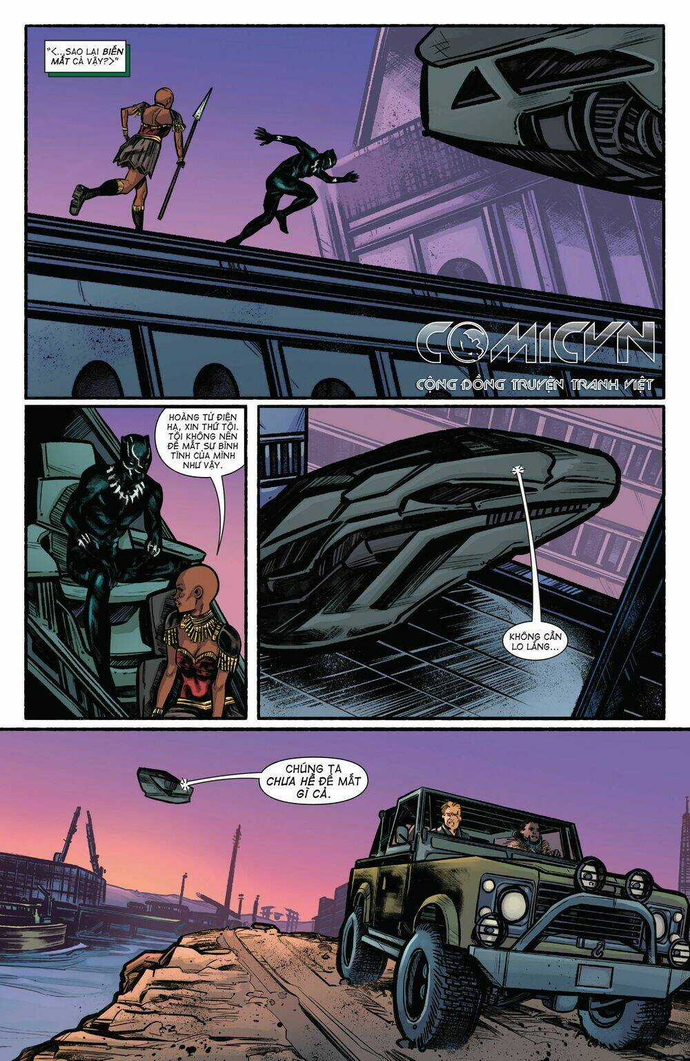 Marvel's Black Panther Prelude - Hoàng Đế Báo Đen Tiền Dẫn Chapter 2 trang 11