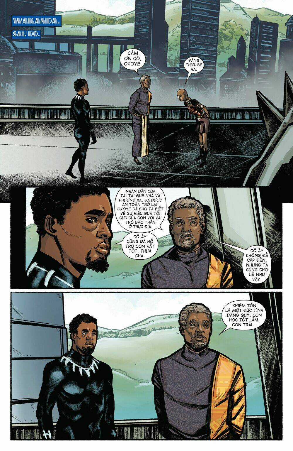 Marvel's Black Panther Prelude - Hoàng Đế Báo Đen Tiền Dẫn Chapter 2 trang 19