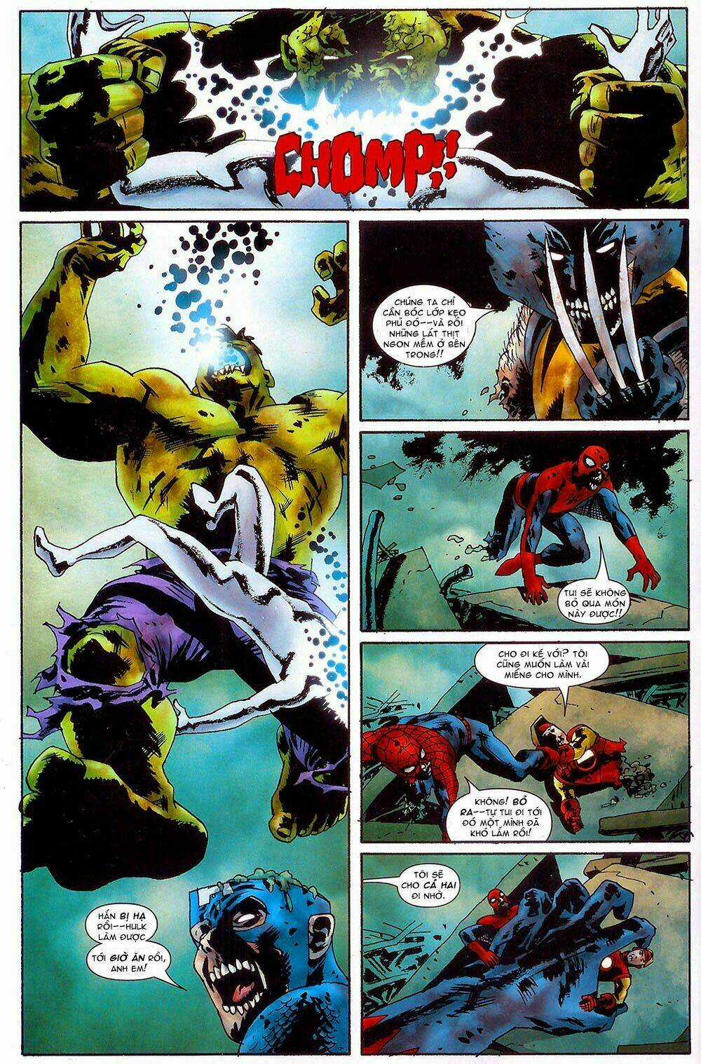 Marvel Zombies Chapter 3 trang 10