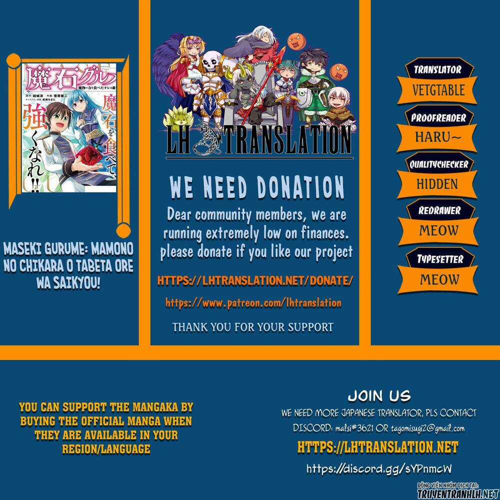 Maseki Gurume: Mamono No Chikara O Tabeta Ore Wa Saikyou! Chapter 18 trang 2