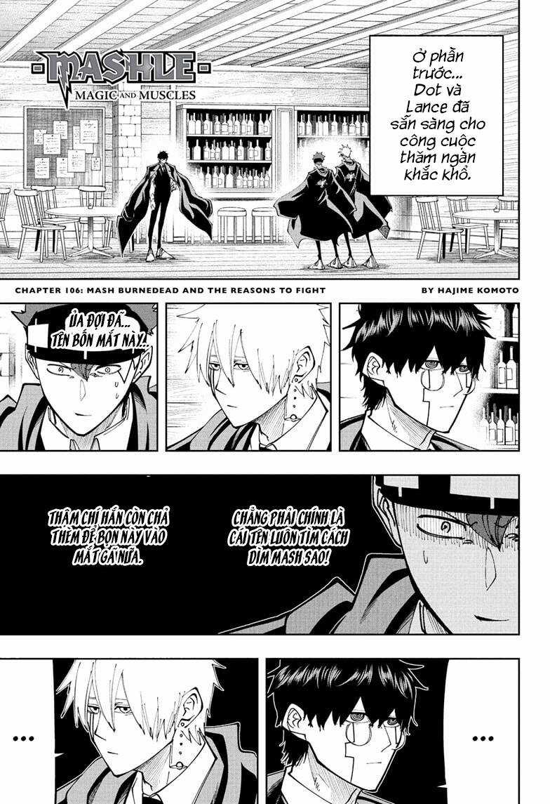 Mashle: Magic And Muscles Chapter 106 trang 2