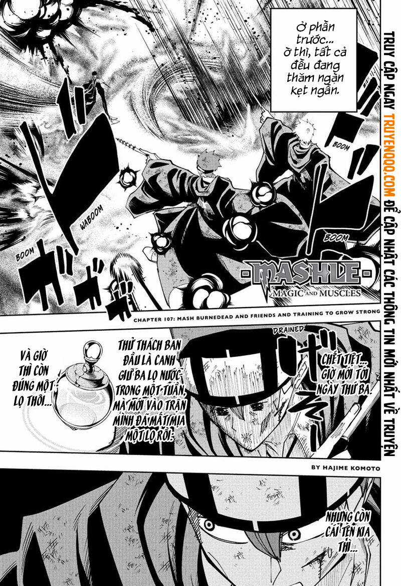 Mashle: Magic And Muscles Chapter 107 trang 2