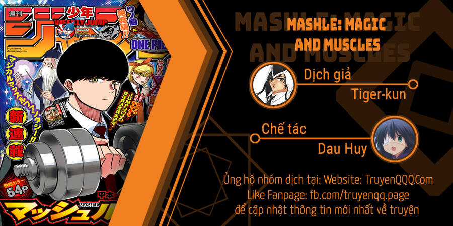 Mashle: Magic And Muscles Chapter 109 trang 1