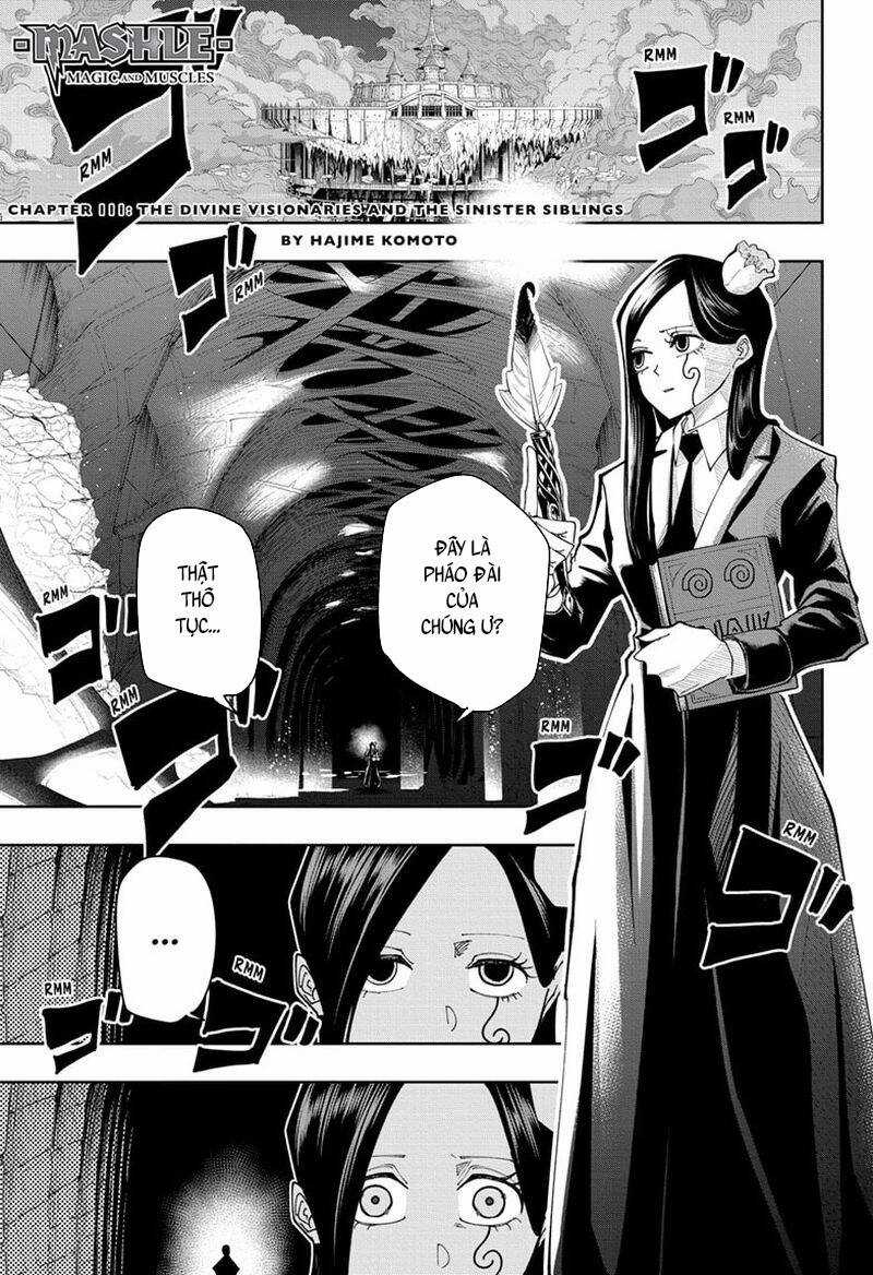 Mashle: Magic And Muscles Chapter 111 trang 2