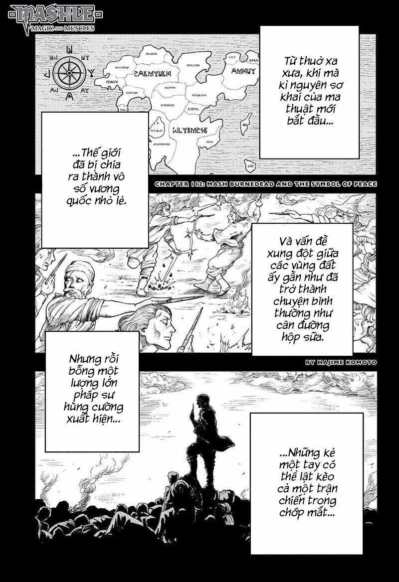 Mashle: Magic And Muscles Chapter 112 trang 2
