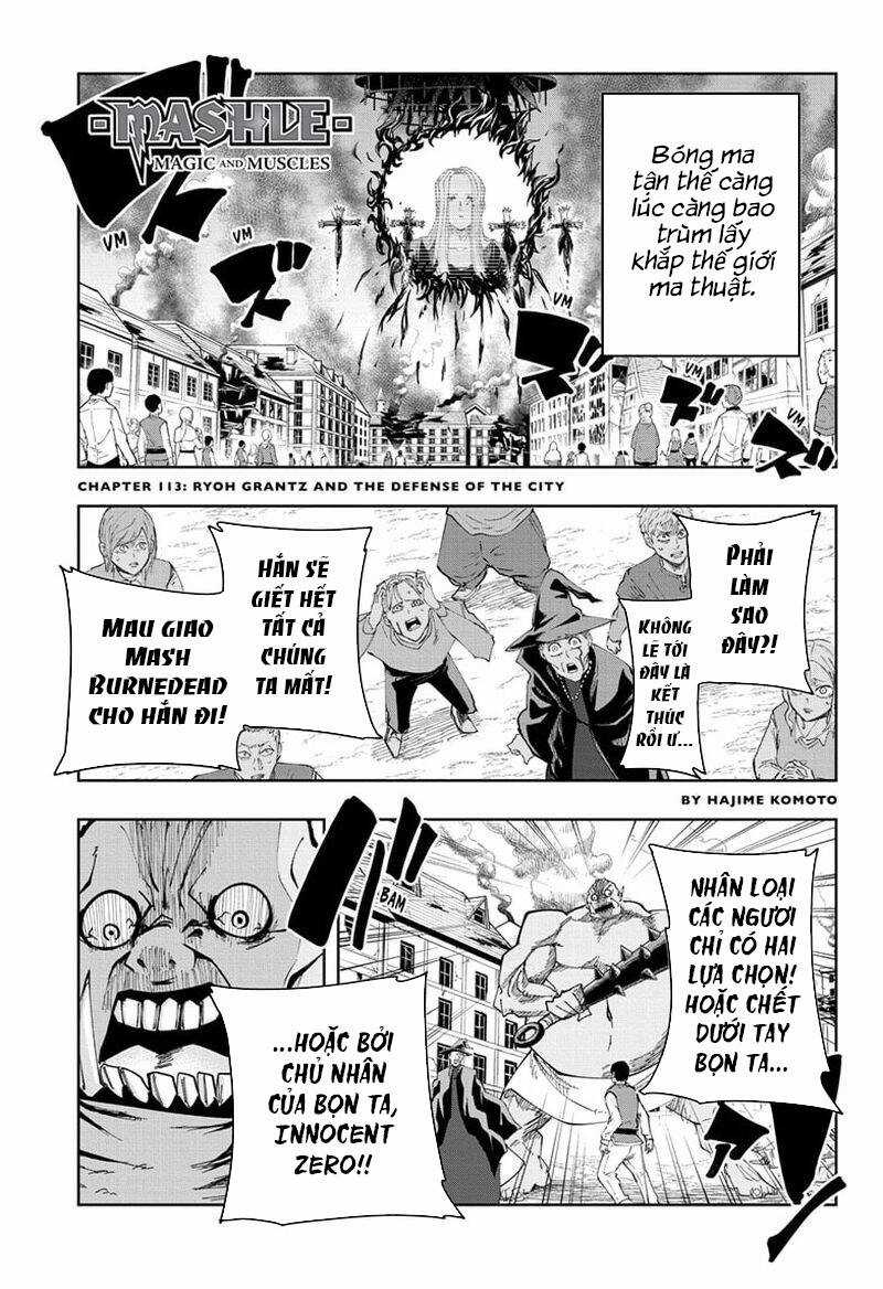 Mashle: Magic And Muscles Chapter 113 trang 2