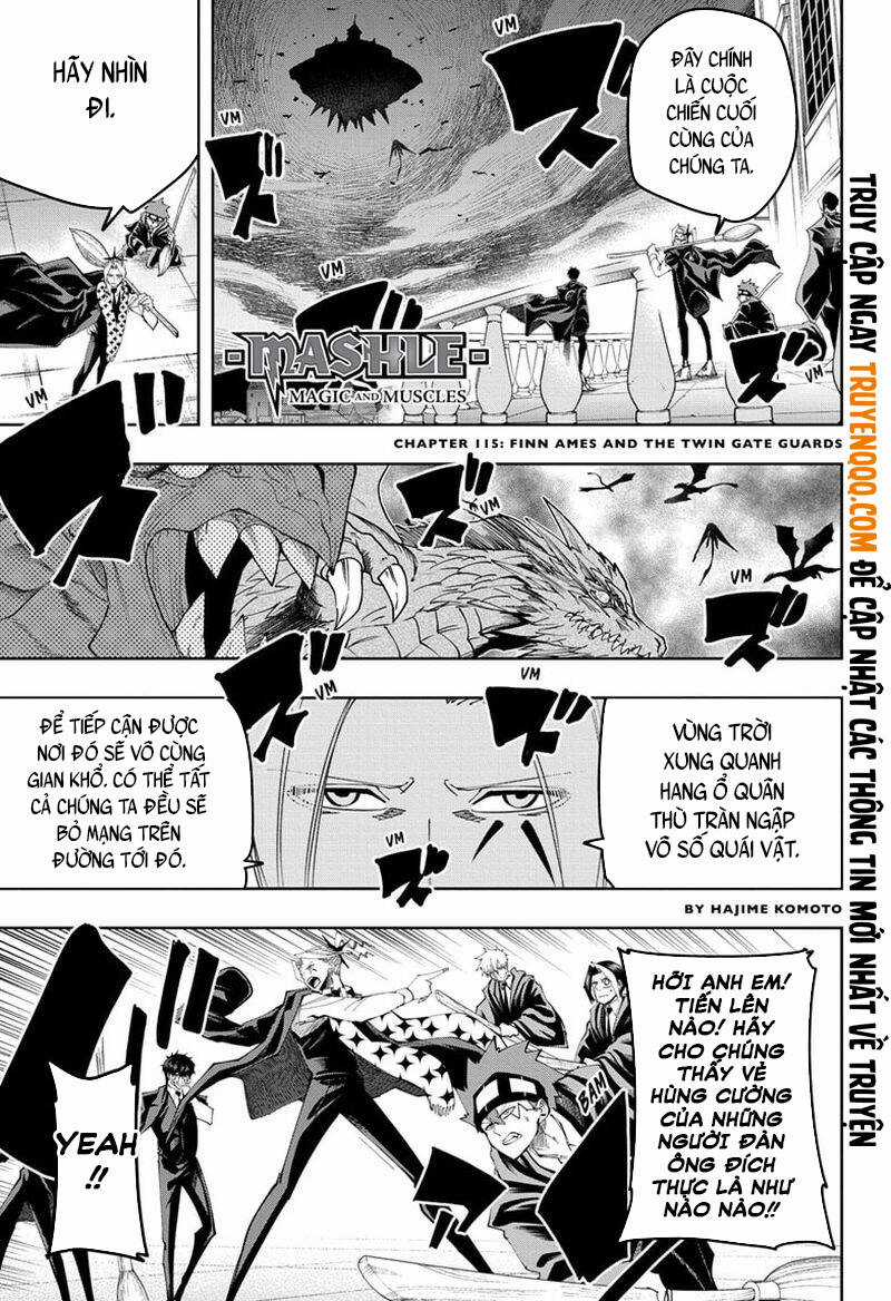 Mashle: Magic And Muscles Chapter 115 trang 2