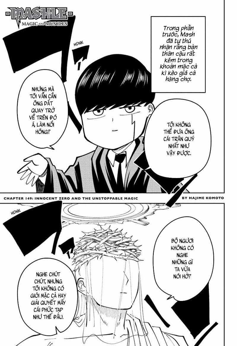 Mashle: Magic And Muscles Chapter 149 trang 2