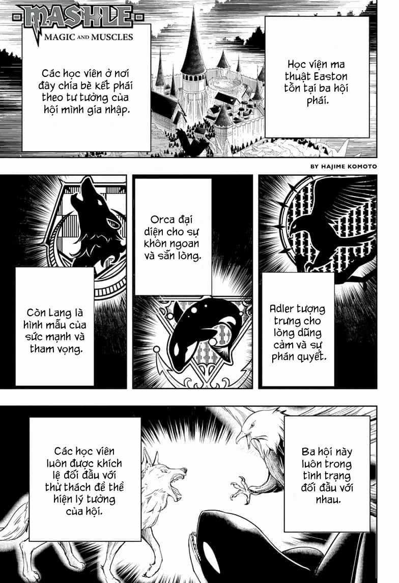 Mashle: Magic And Muscles Chapter 16 trang 2