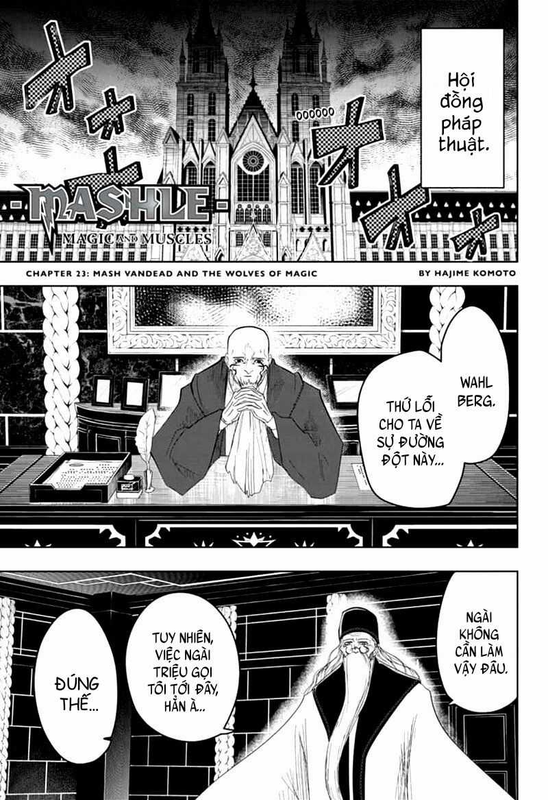 Mashle: Magic And Muscles Chapter 23 trang 2