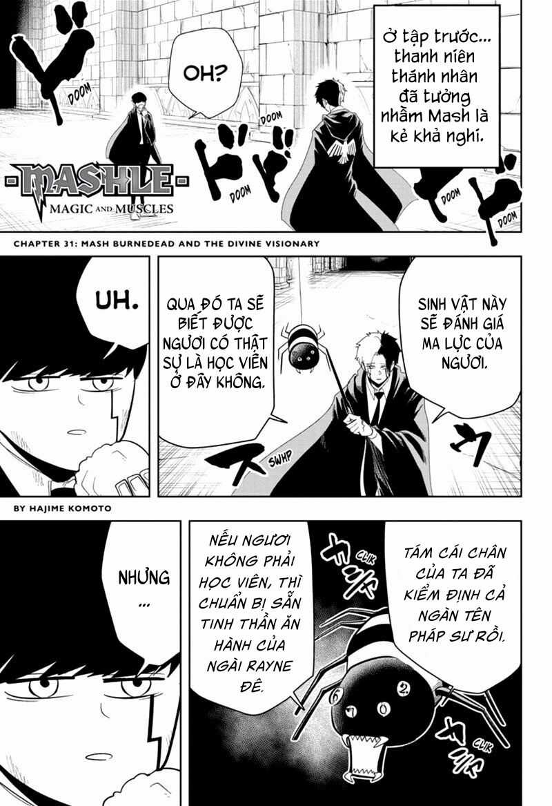 Mashle: Magic And Muscles Chapter 31 trang 2