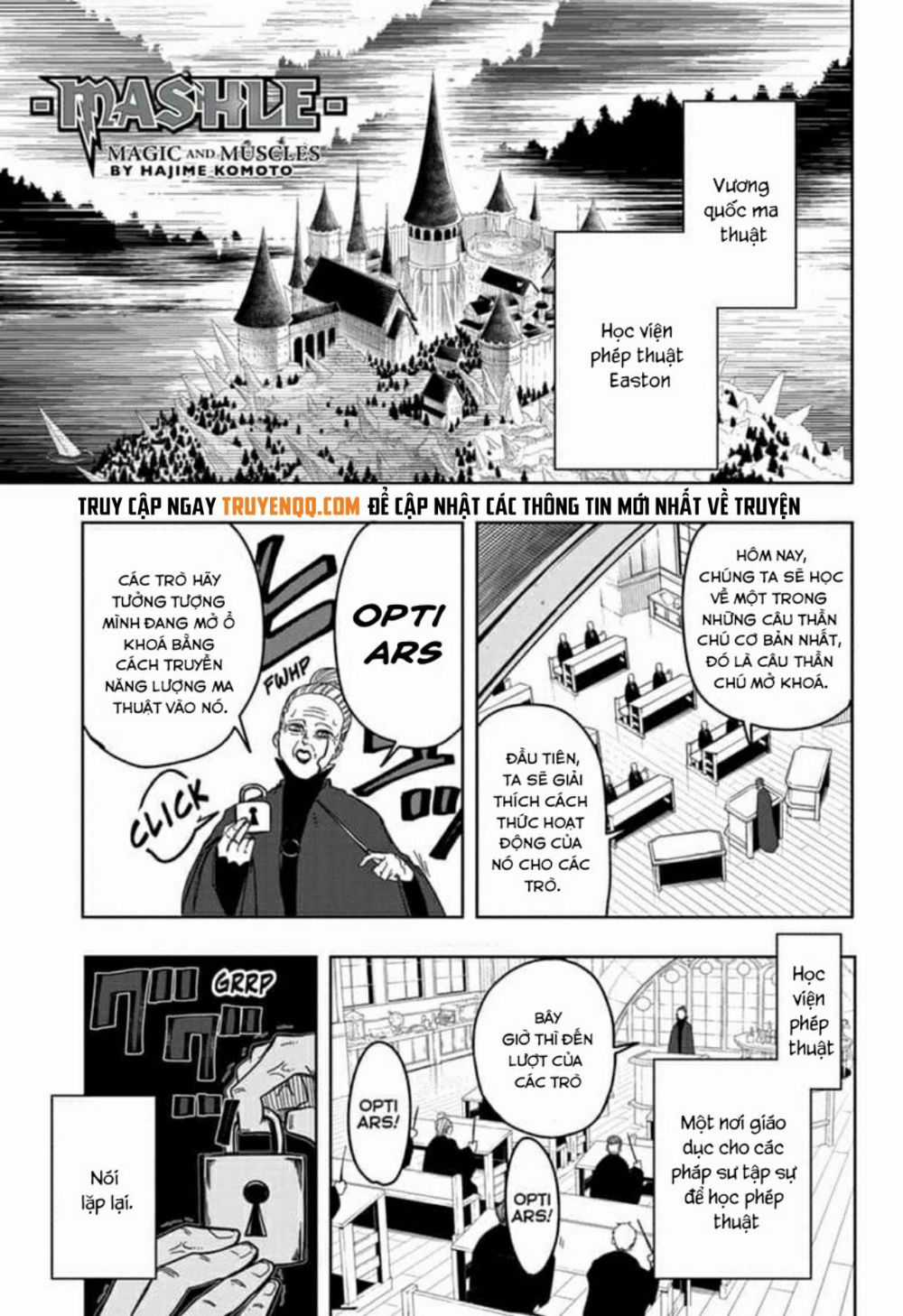 Mashle: Magic And Muscles Chapter 4 trang 2