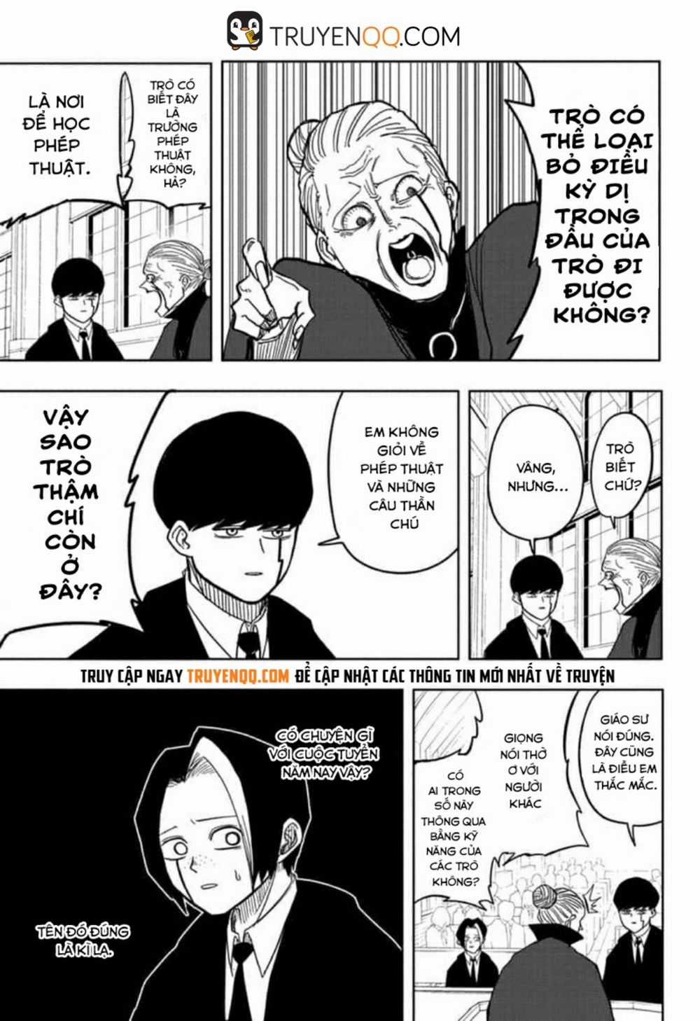 Mashle: Magic And Muscles Chapter 4 trang 4