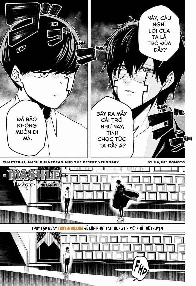 Mashle: Magic And Muscles Chapter 42 trang 2