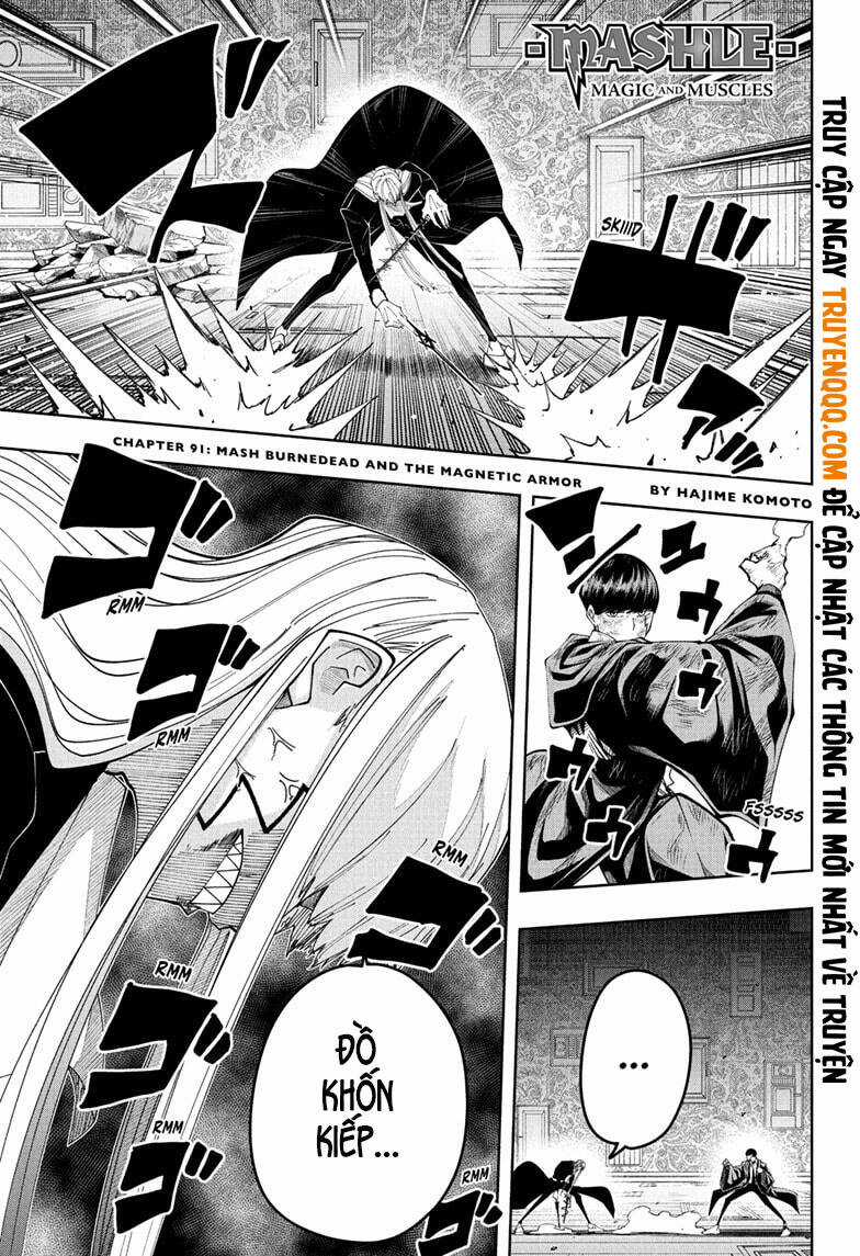 Mashle: Magic And Muscles Chapter 91 trang 2