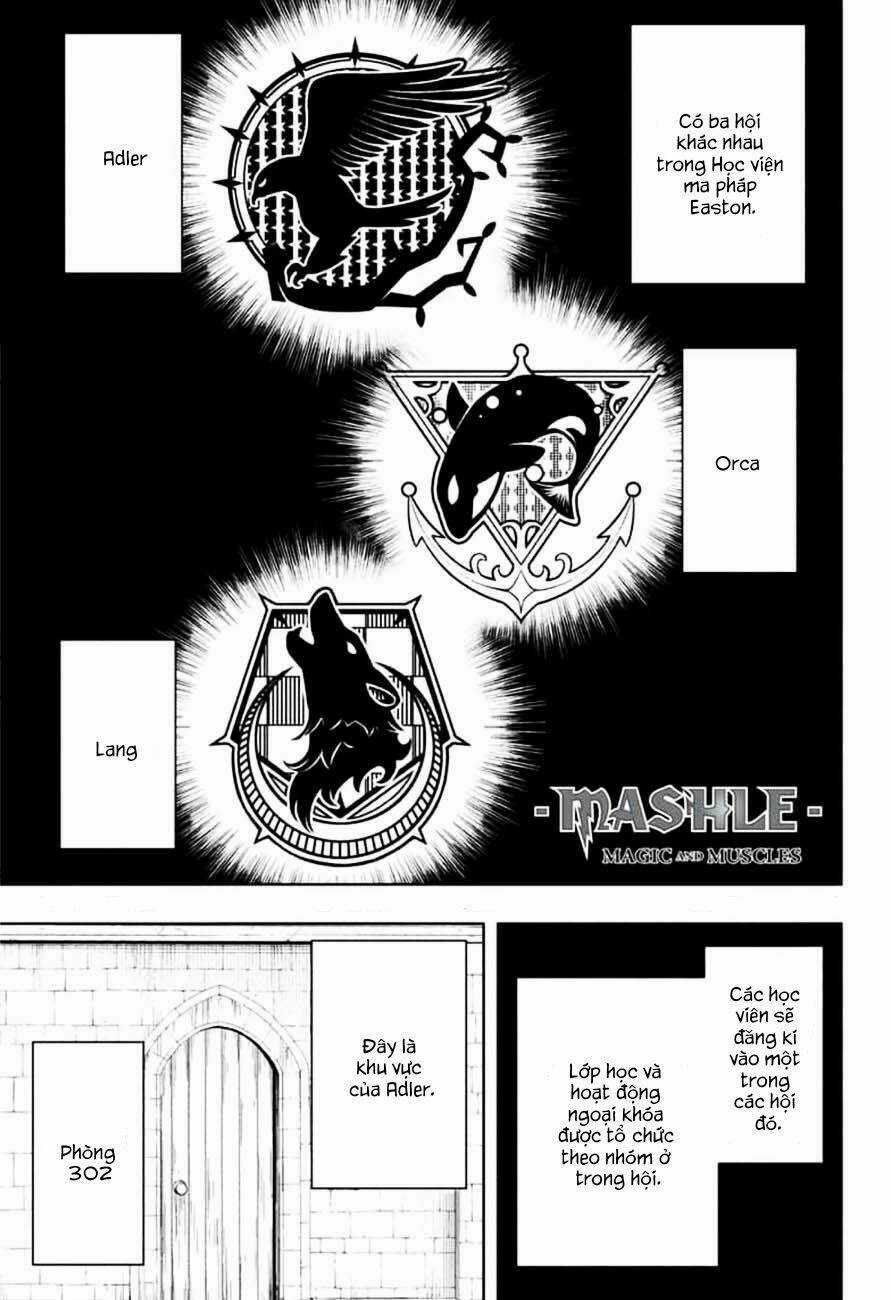 Mashle: Muscles And Magic Chapter 10 trang 1
