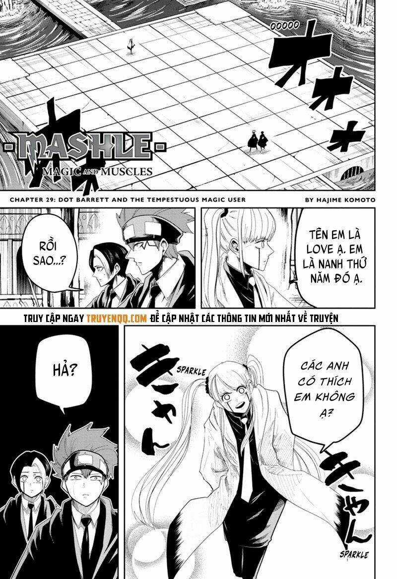 Mashle: Muscles And Magic Chapter 29 trang 1