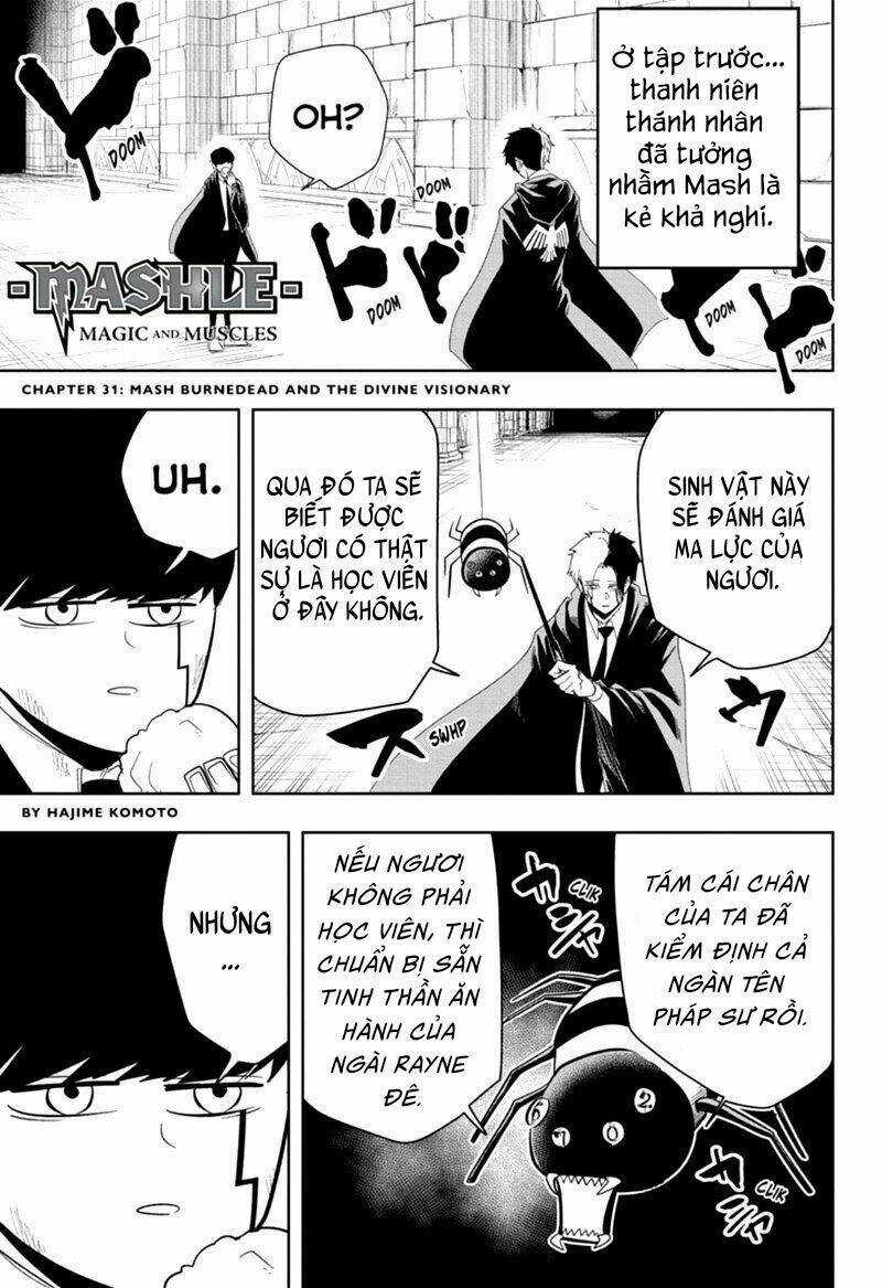 Mashle: Muscles And Magic Chapter 31 trang 1