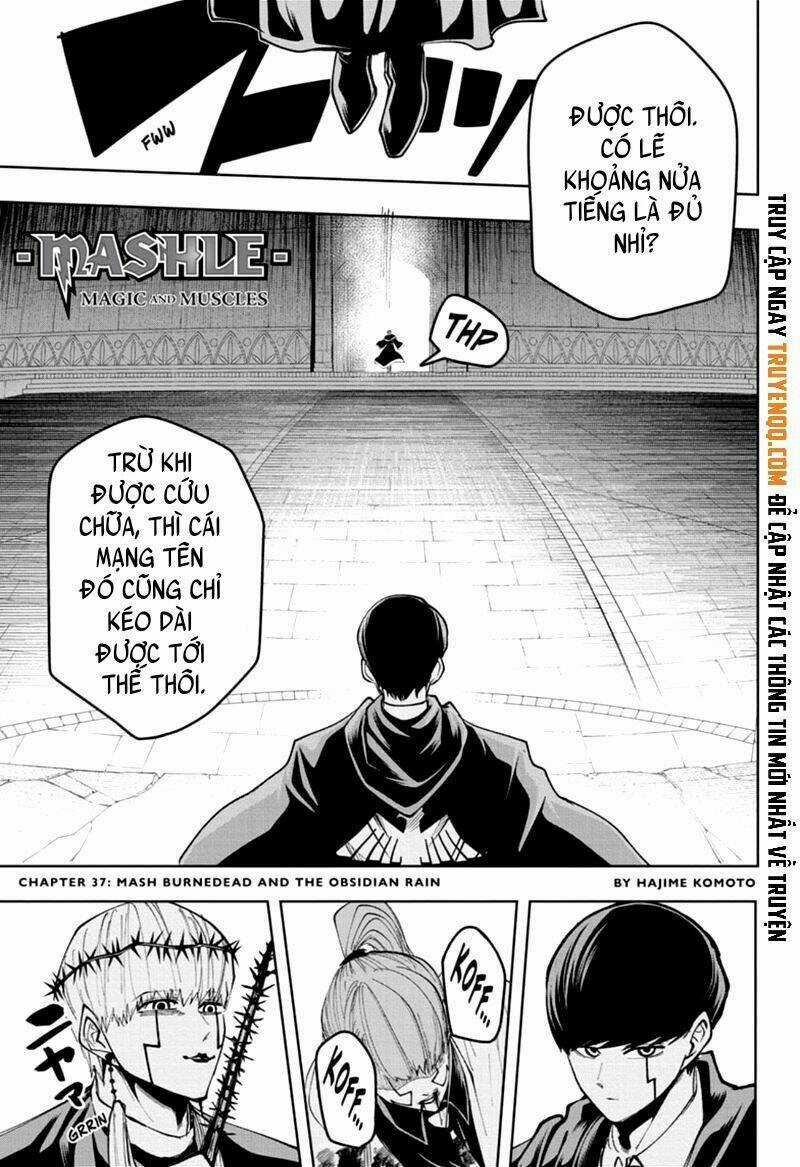 Mashle: Muscles And Magic Chapter 37 trang 1