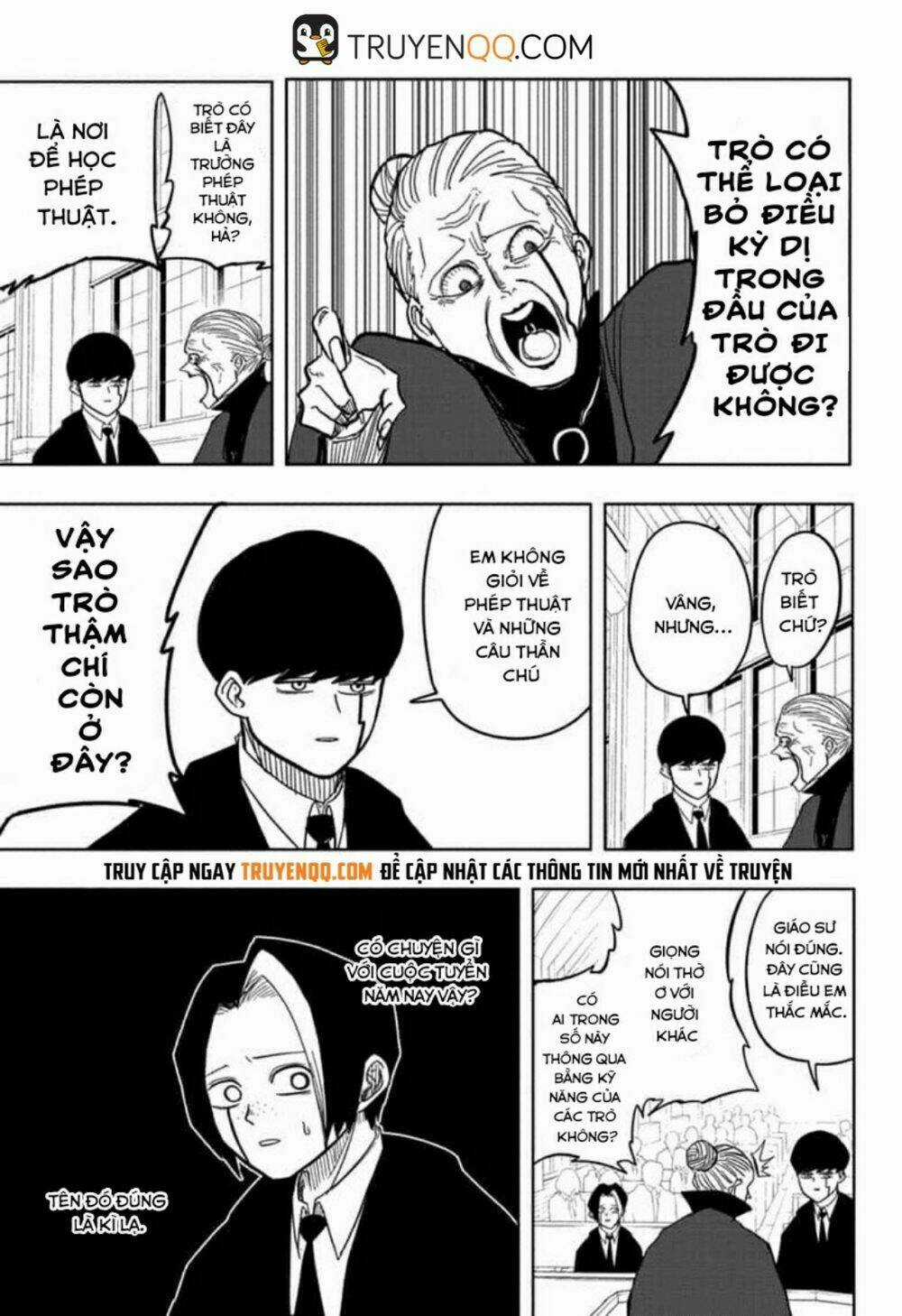 Mashle: Muscles And Magic Chapter 4 trang 3