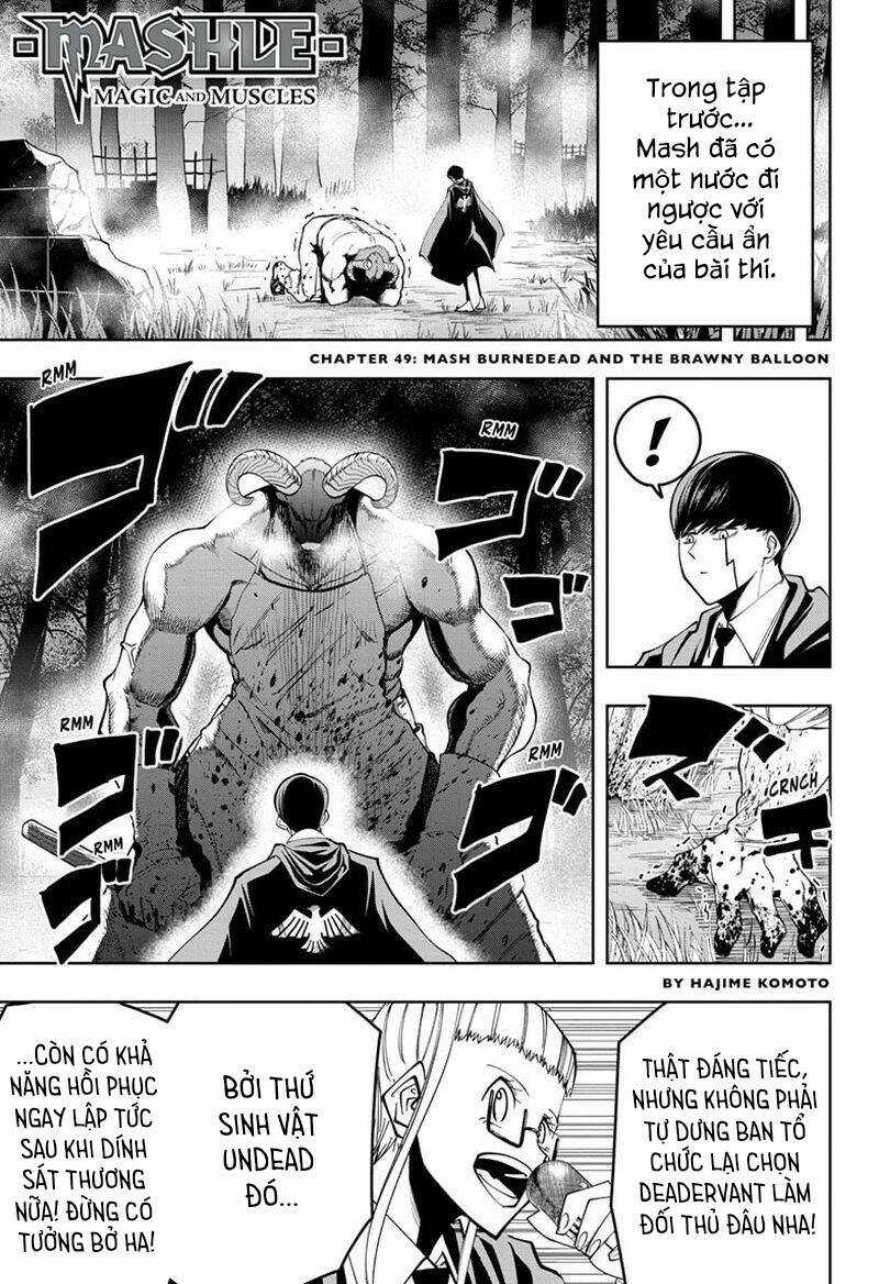 Mashle: Muscles And Magic Chapter 49 trang 1