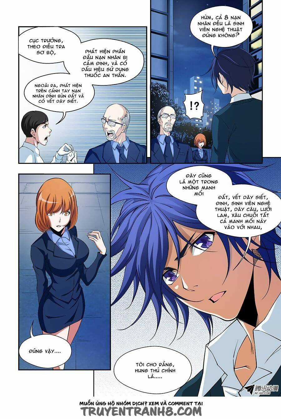 Mật Mã Khởi Nguồn Của Sự Sống Chapter 1 trang 8