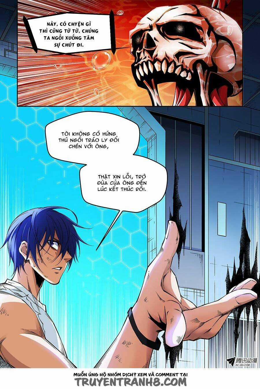 Mật Mã Khởi Nguồn Của Sự Sống Chapter 13 trang 8