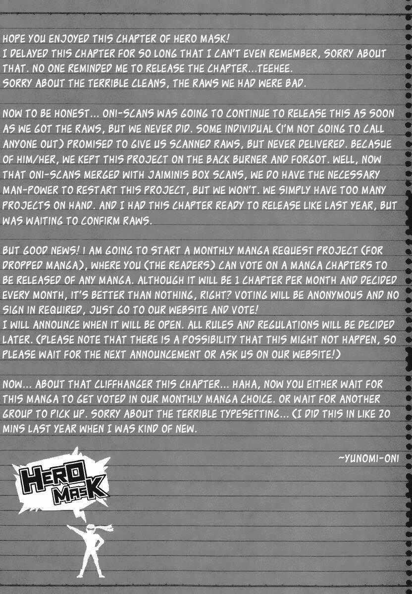 Mặt Nạ Anh Hùng - Hero Mask Chapter 6.5 trang 18