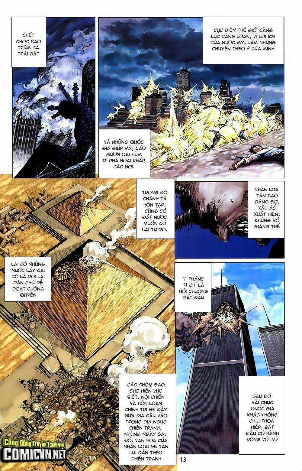 Mạt Thế Bắc Đẩu - The Big Dipper Chapter 1 trang 11