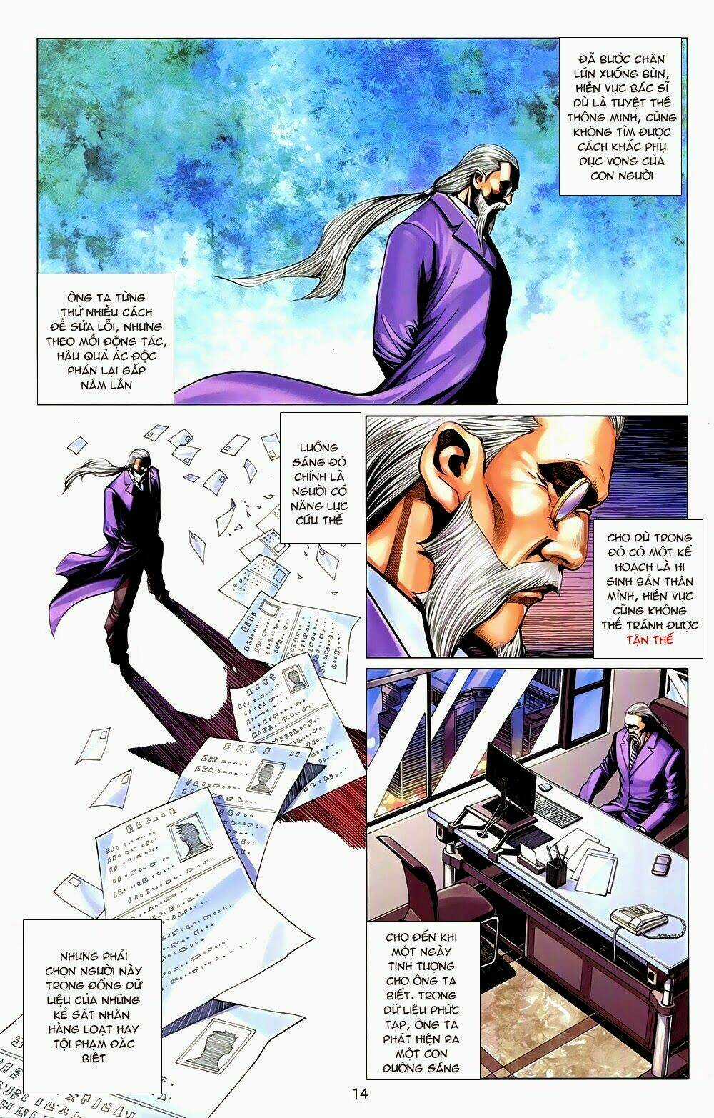 Mạt Thế Bắc Đẩu - The Big Dipper Chapter 1 trang 12