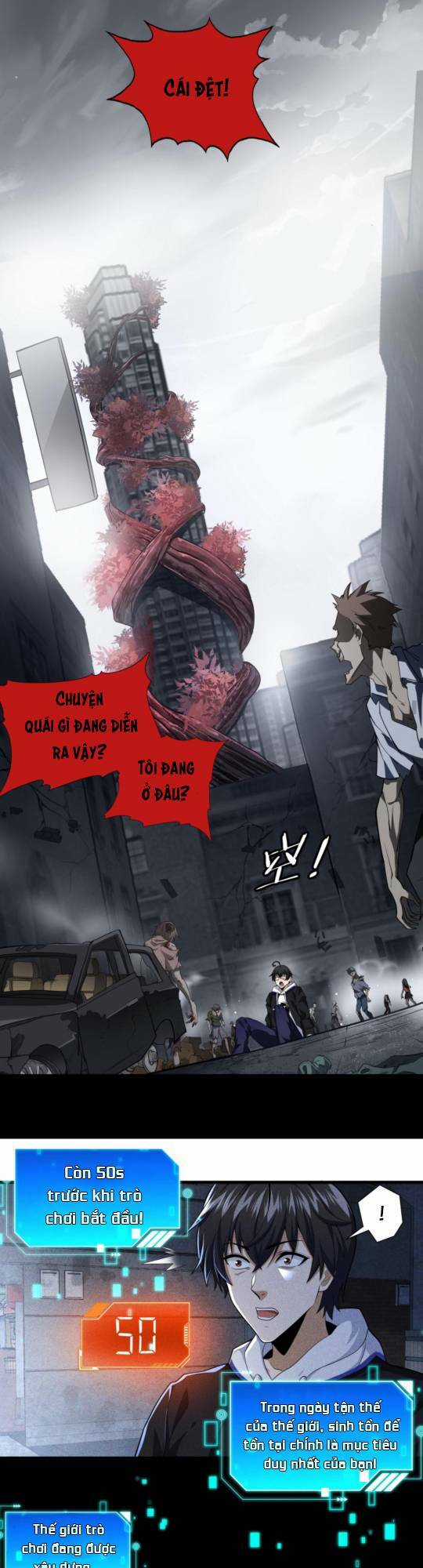 Mạt Thế Cầu Sinh: Tôi Có Thể Nhìn Thấy Gợi Ý Ẩn Dấu Chapter 1 trang 3