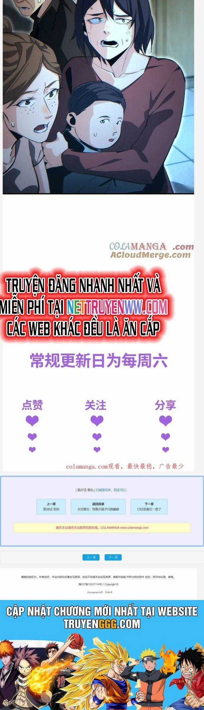 Mạt Thế Trọng Sinh: Ta Quay Gacha Làm Trùm! Chapter 27 trang 29