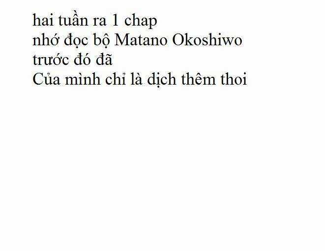 Matano Okoshiwo Chapter 6 trang 22